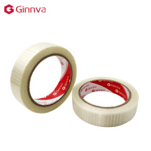 Ginnva heavy packaging translucent single sided adhesive glass epoxy resin fiber glass tape